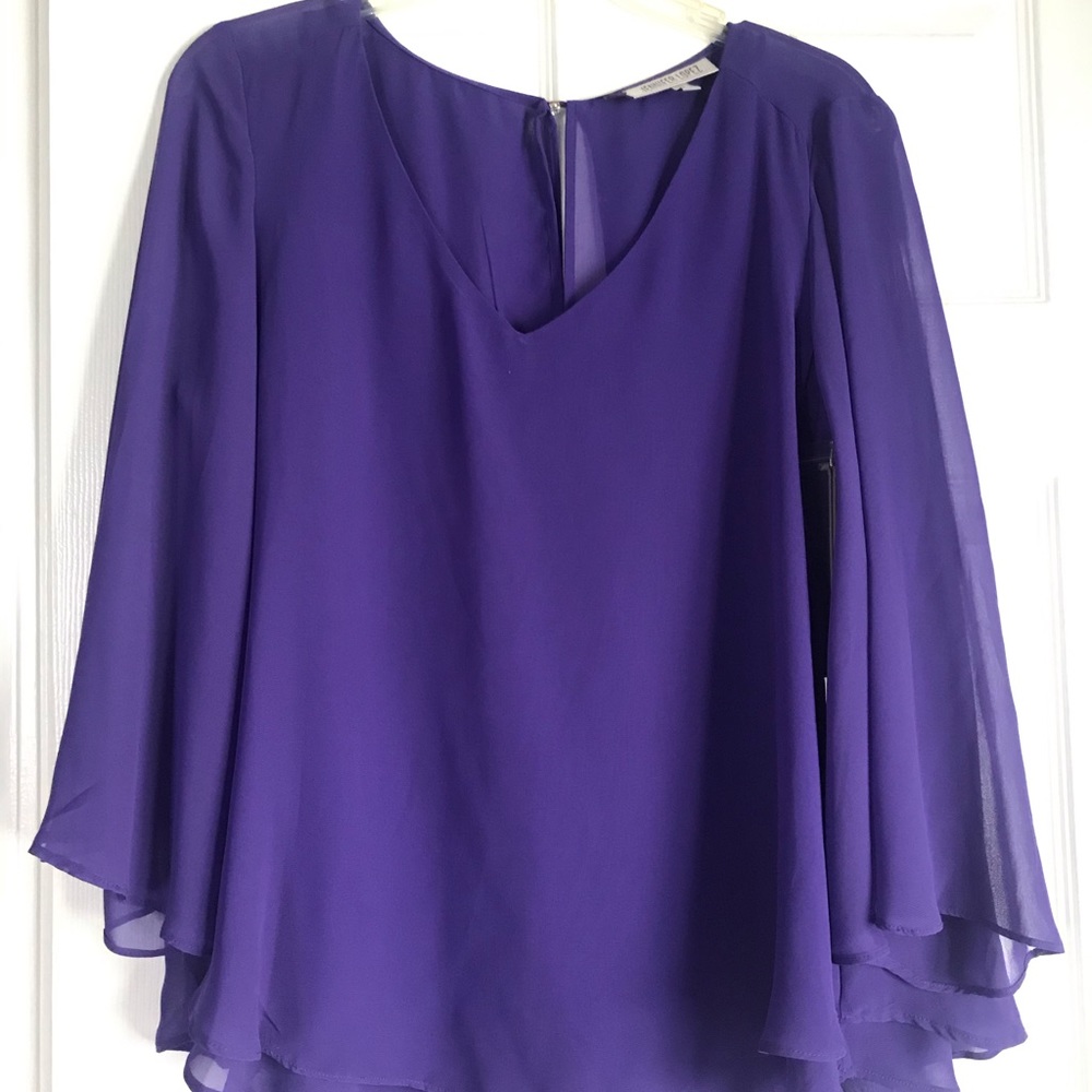 Flowey Purple Blouse